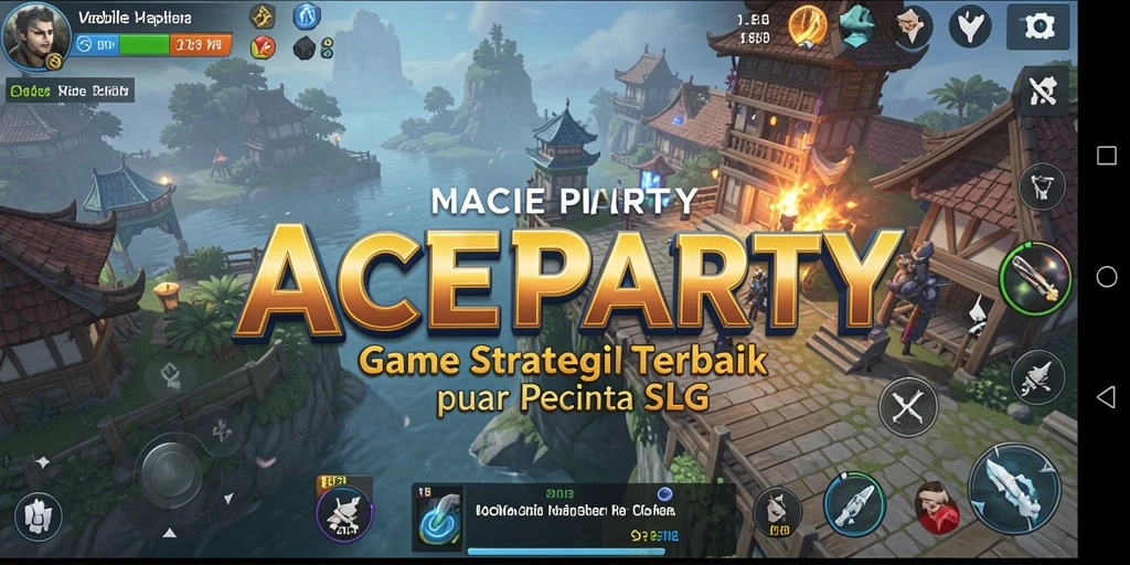 Tampilkan aksi seru dan strategis dalam gameplay ACEPARTY.