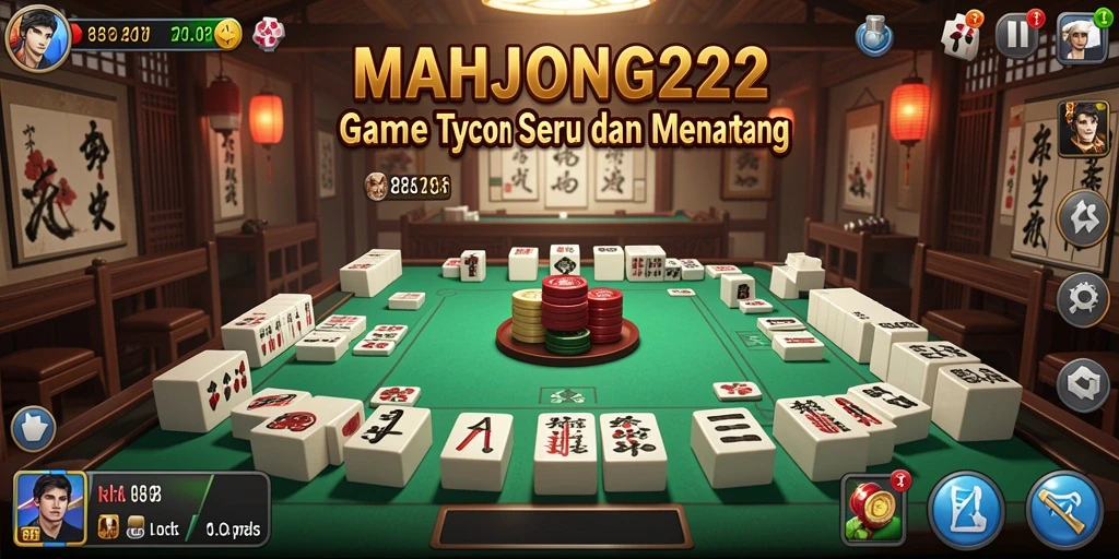 Tampilan gameplay Tycoon yang menarik dan menantang di MAHJONG222.